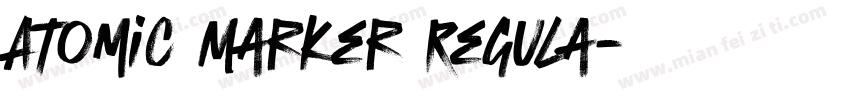 Atomic Marker Regula字体转换